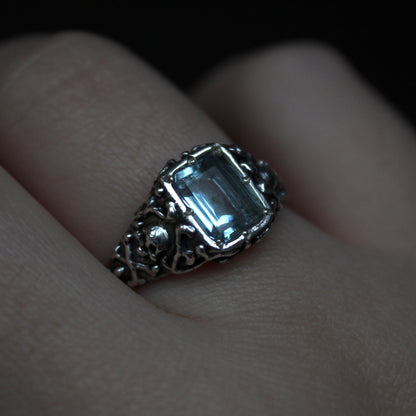 Size 9 Topaz Shadow Ring