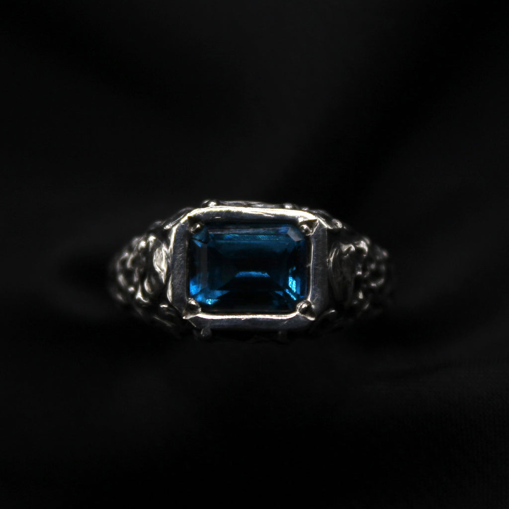 Size 6 1/2 Topaz Shadow Ring