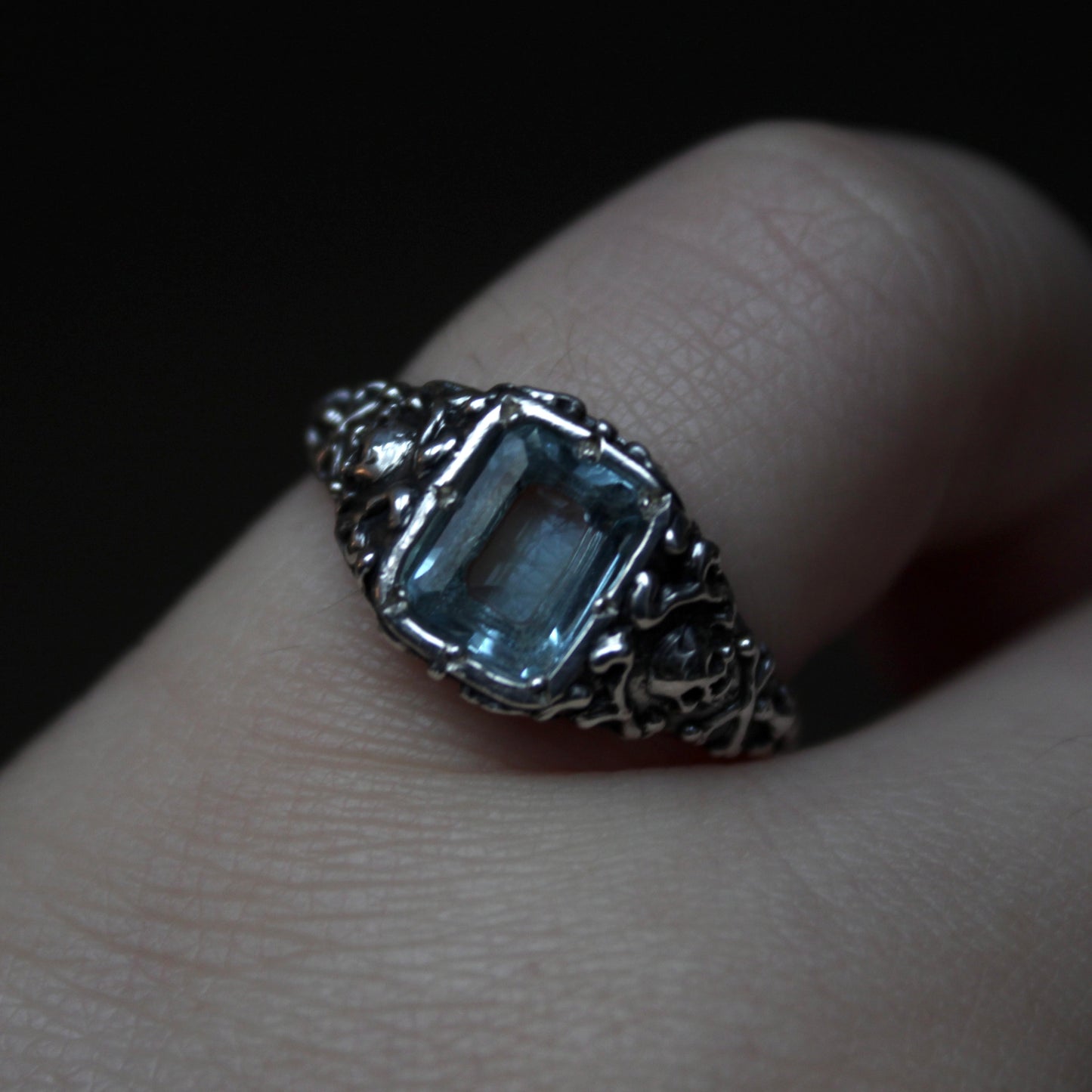 Size 9 Topaz Shadow Ring